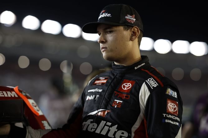 "He’s raced me that way since I was 5 years old" - Corey Heim reflects on Carson Hocevar crashing into him