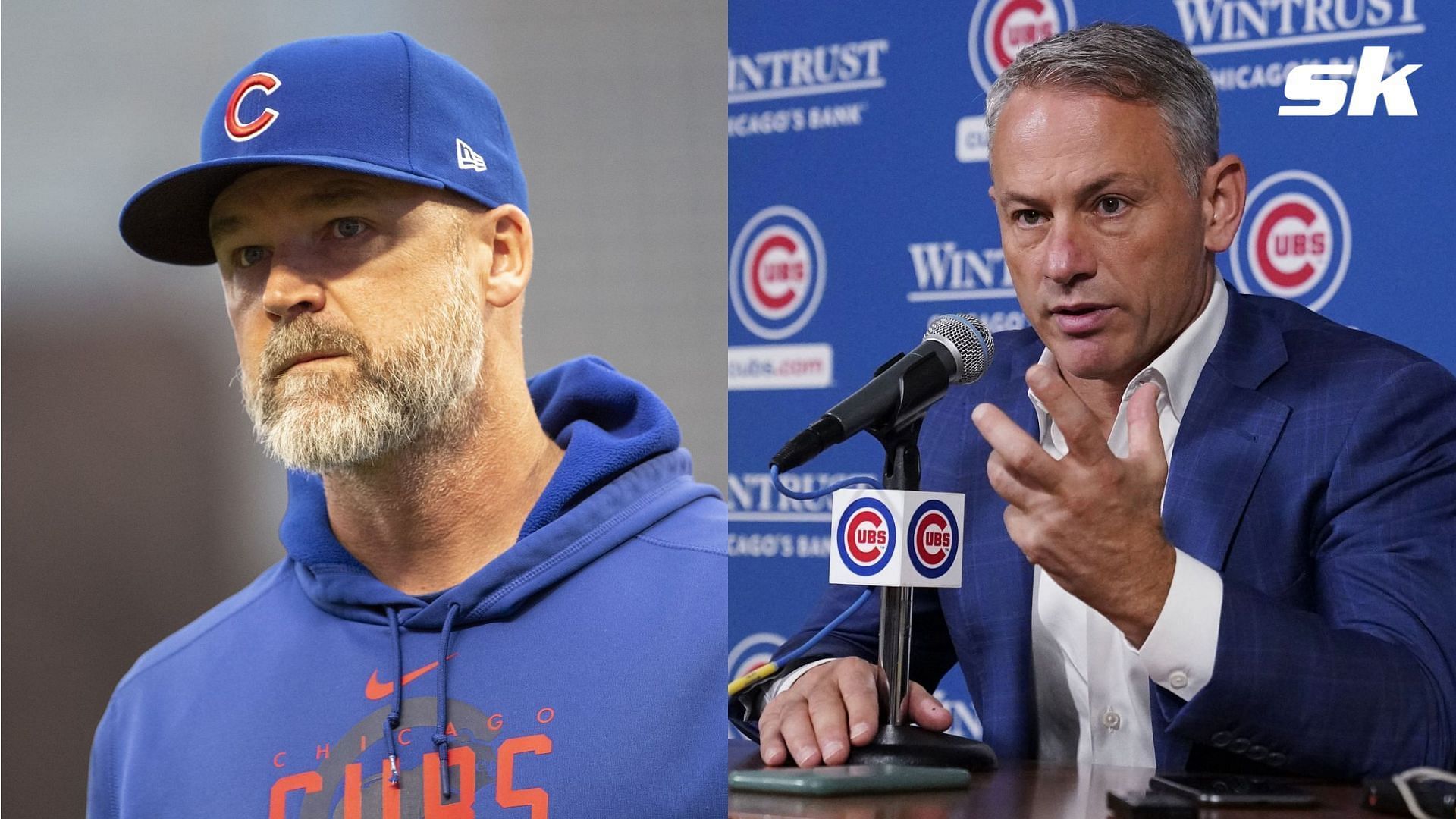 Chicago Cubs Jed Hoyer Craig Counsell David Ross: Cubs President Jed ...