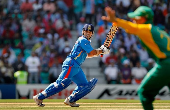 What happened the last time India played South Africa in a home ODI World Cup?