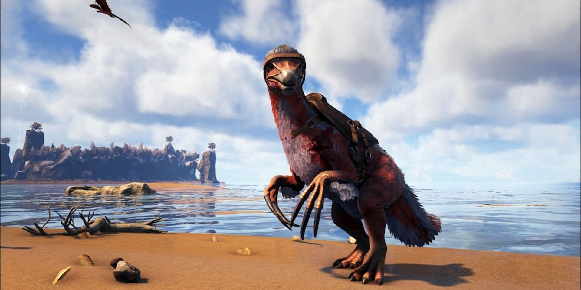 Therizinosaurus is one of the most versatile creatures you can tame in Ark Survival Ascended (Image via Studio Wildcard)