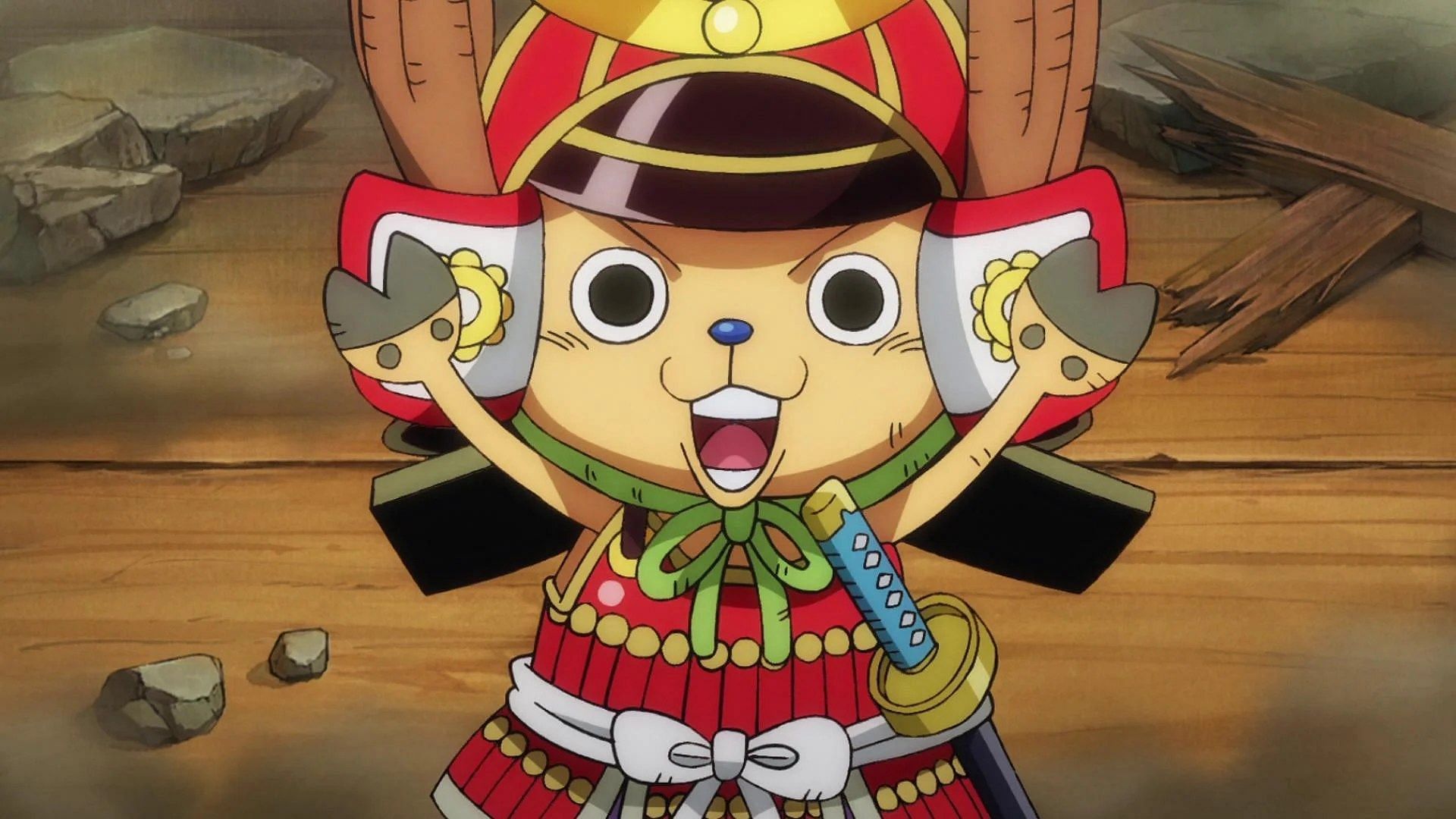 Chopper as seen in the anime series (Image via Toei Animation)