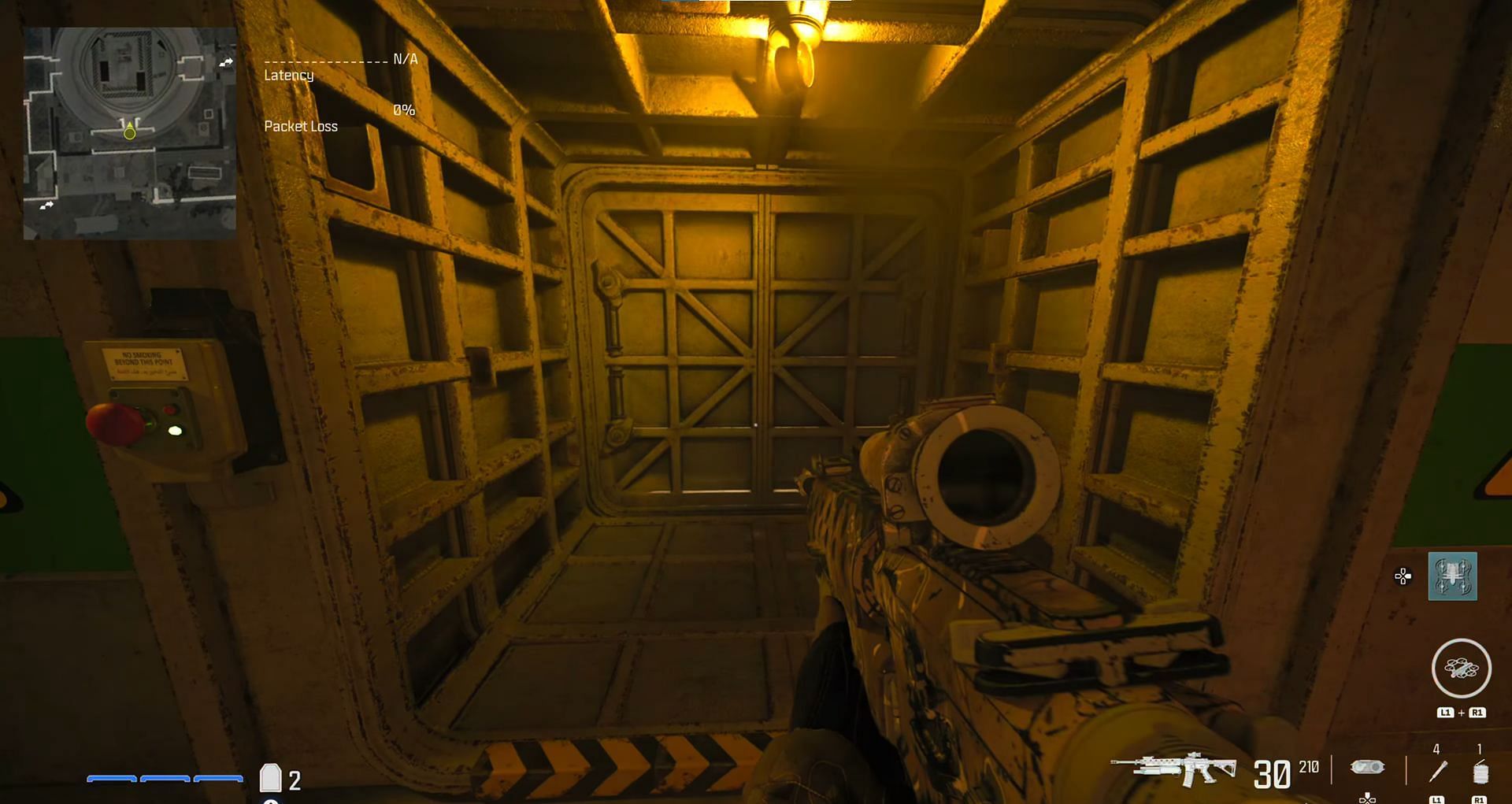Accessing the reactor room in MW3 (Image via Activision)