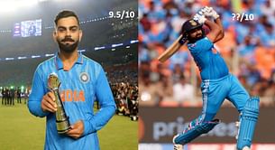Indian Player Ratings from their runner-up campaign at 2023 World Cup ft. Rohit Sharma & Virat Kohli