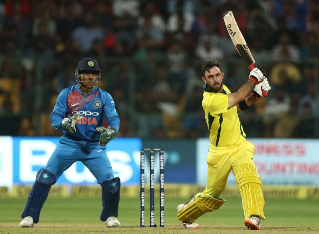 Glenn Maxwell vs India in 2019 [Getty Images]