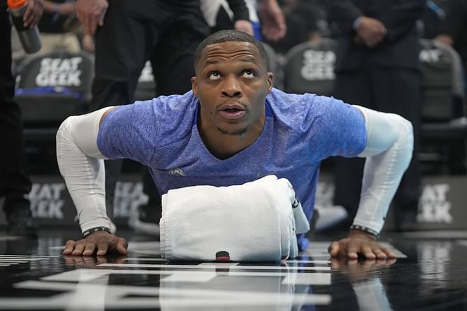 Russell Westbrook puts $375,000,000 net worth to charitable use with Thanksgiving food distribution