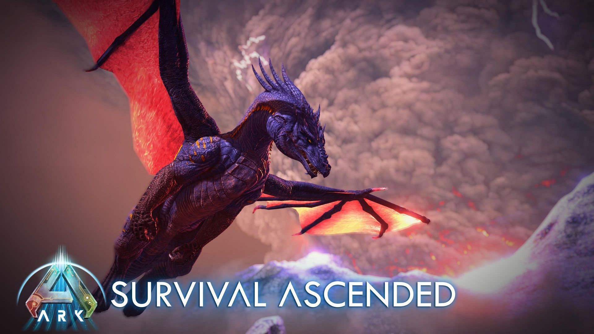 Dragon is an extremely powerful boss that can use AoE attacks (Image via Studio Wildcard)