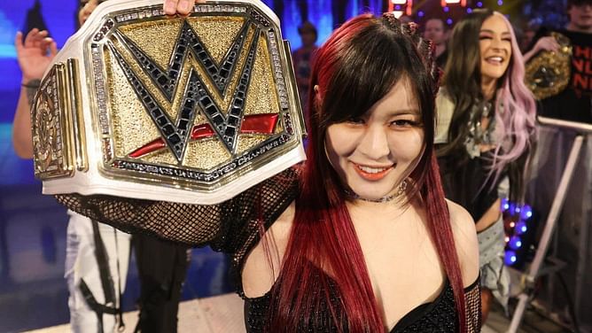IYO SKY sends strong two-word message ahead of WWE WarGames match at Survivor Series