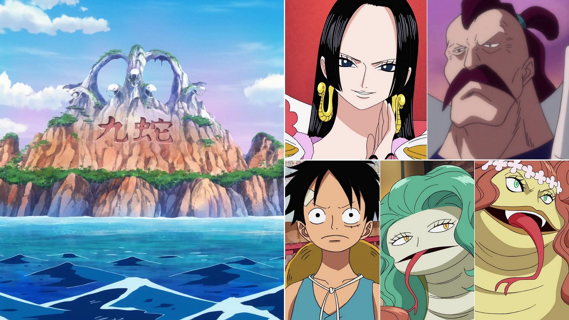 The five strongest One Piece characters in Amazon Lily (Image via Toei Animation, One Piece)