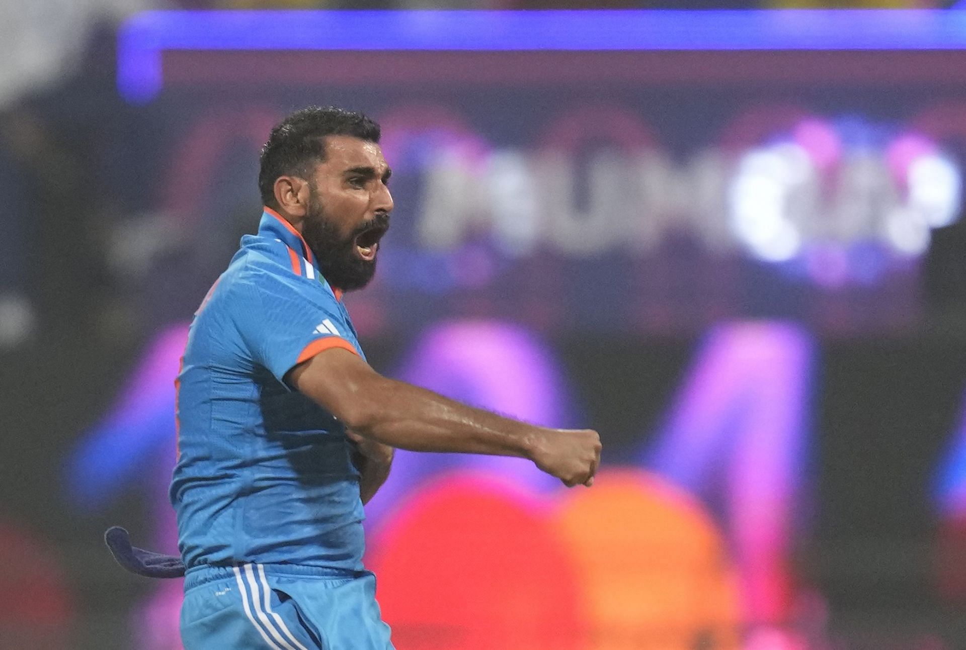 Mohammed Shami picked up two wickets in his first burst