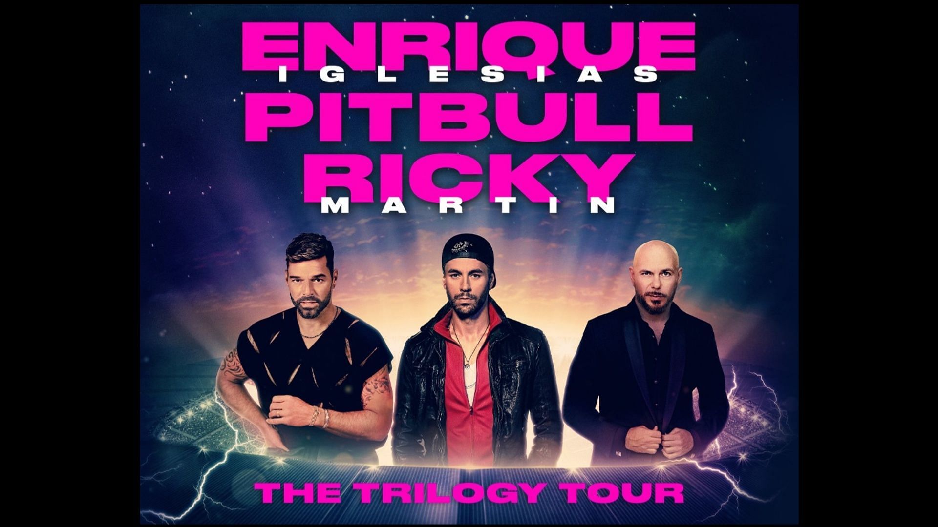 Enrique Iglesias, Pitbull and Ricky Martin Trilogy Tour 2024 Tickets