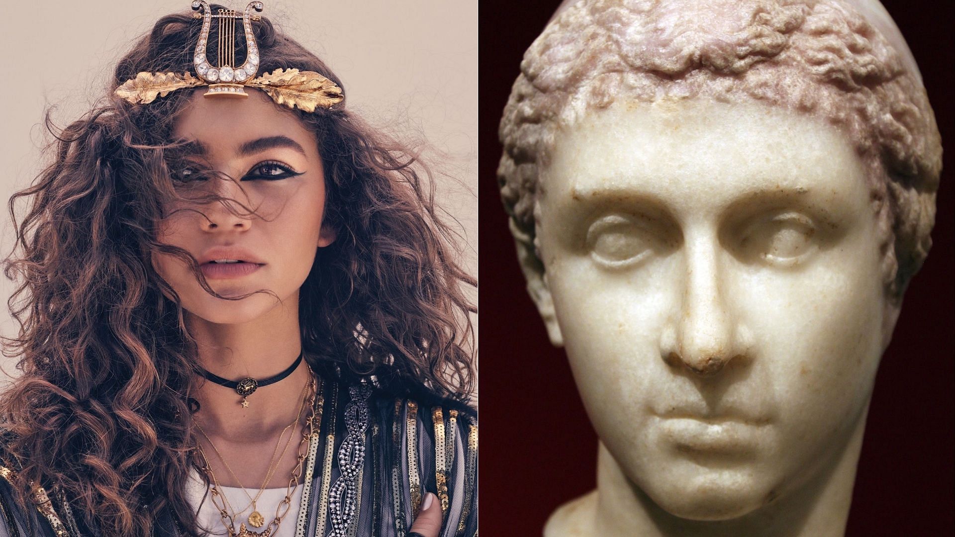 Zendaya gets casted for the role of Cleopatra. (Images via Twitter/@DenisVFilms &amp; @Noscito_Ryan)