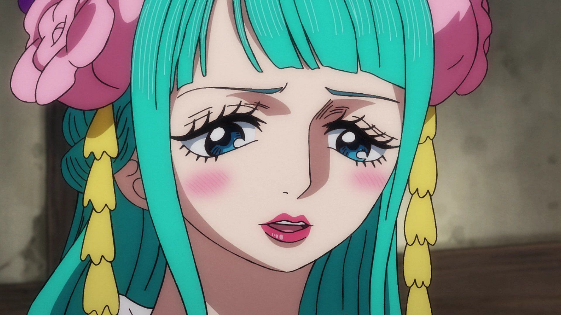 Kozuki Hiyori in the One Piece anime (Image via Toei Animation, One Piece)