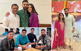 In Pictures: Team India celebrate Diwali