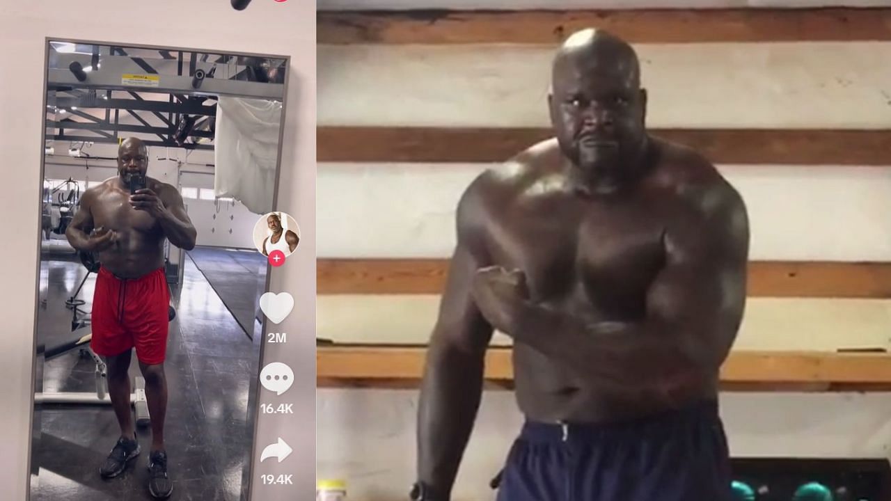 Shaq on sale no shirt