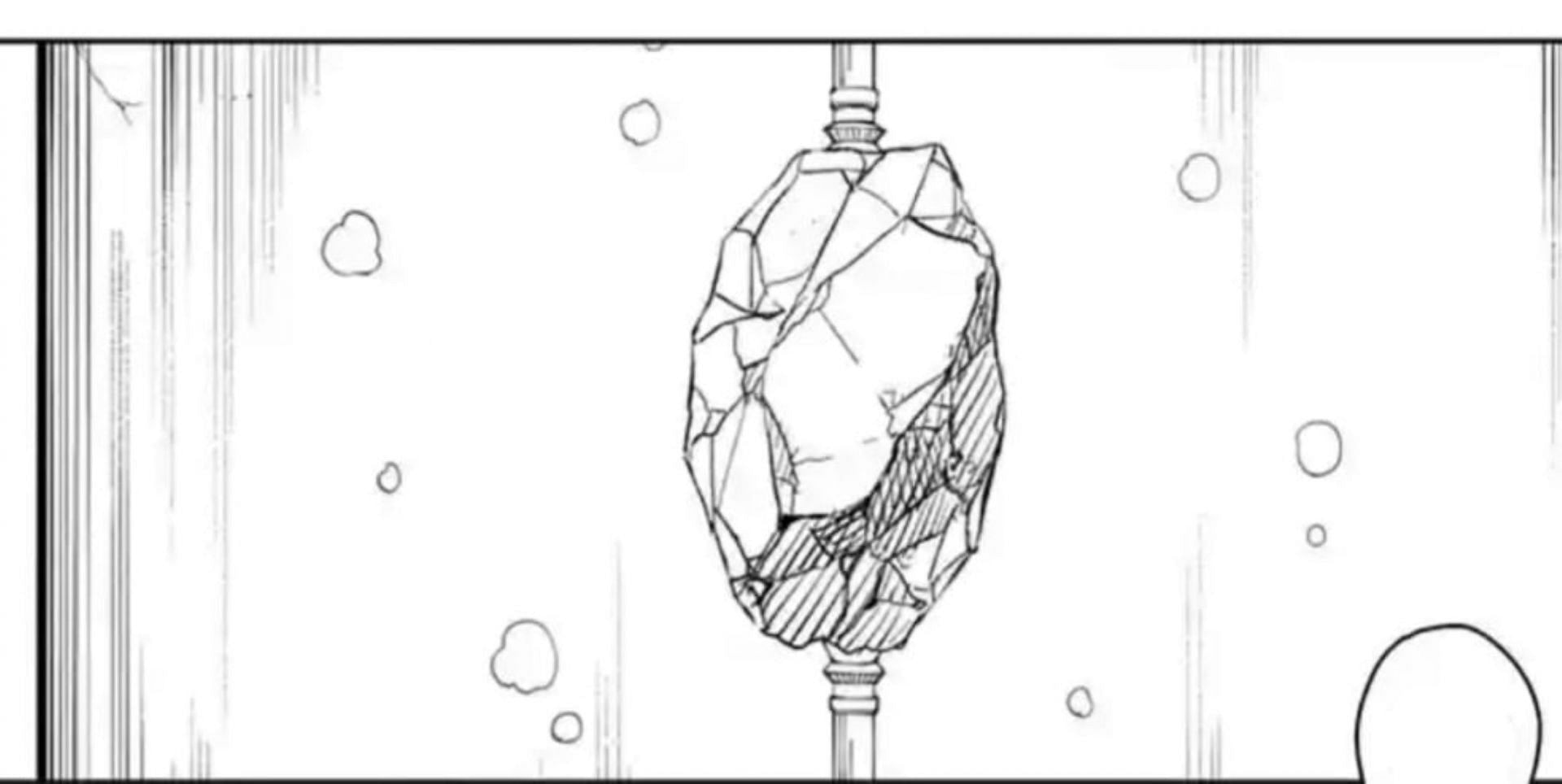 Datenseki, as seen in the chapter (Image via Takeru Hokazono/Shueisha)