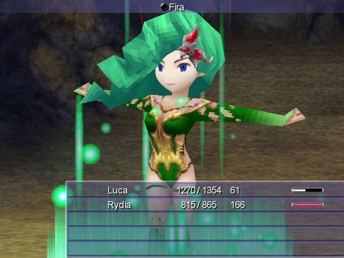 Rydia, from the FF4 DS Remake (Image via Square Enix)