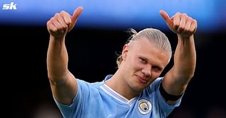 "Ballon d'Or, we are coming," "Ronaldo shaking as we speak" - Fans react as Manchester City's Erling Haaland breaks UCL record against Leipzig