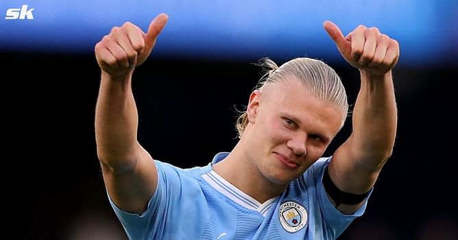 "Ballon d'Or, we are coming," "Ronaldo shaking as we speak" - Fans react as Manchester City's Erling Haaland breaks UCL record against Leipzig