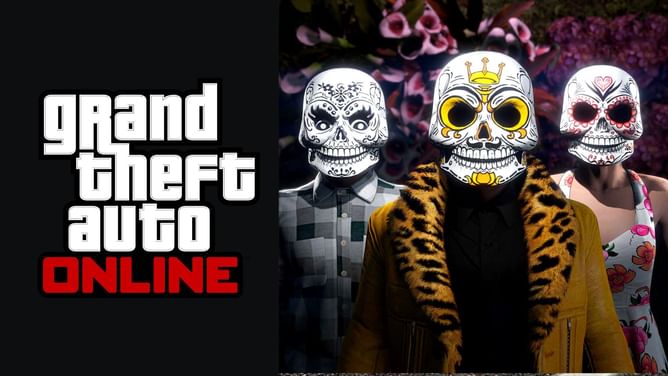 How can GTA Online players unlock Royal, Romance, and Floral Calaca Masks post-Halloween update? (November 4 to 8)