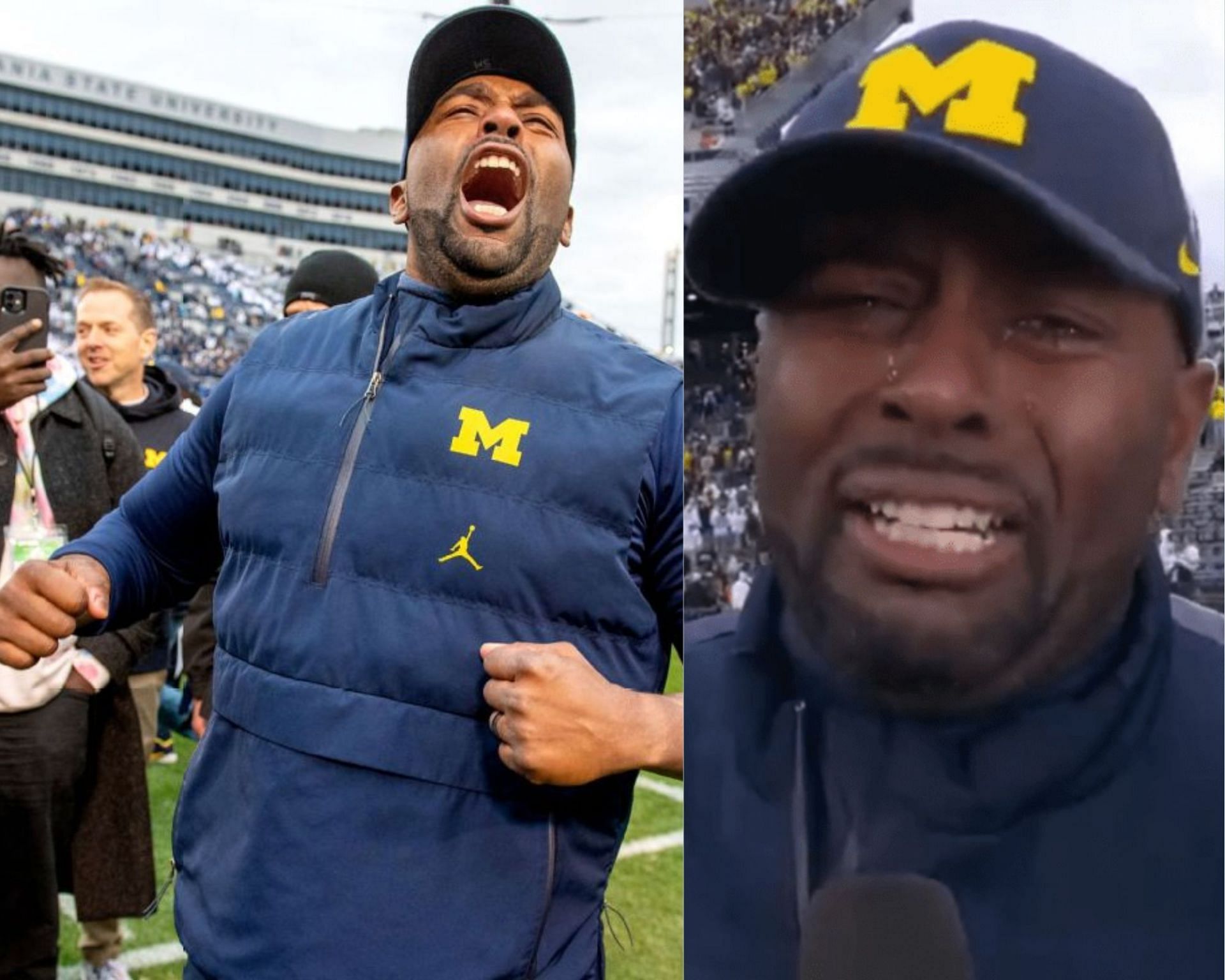 Michigan Coach Sherrone Moore Reveals His Mom’s Reaction To Dropping F ...