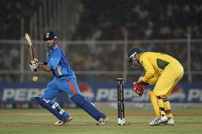 What is India's record in ODI World Cup matches at the Narendra Modi Stadium in Ahmedabad?