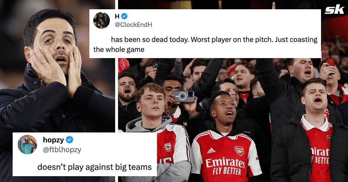 Arsenal fans blasted Bukayo Saka 