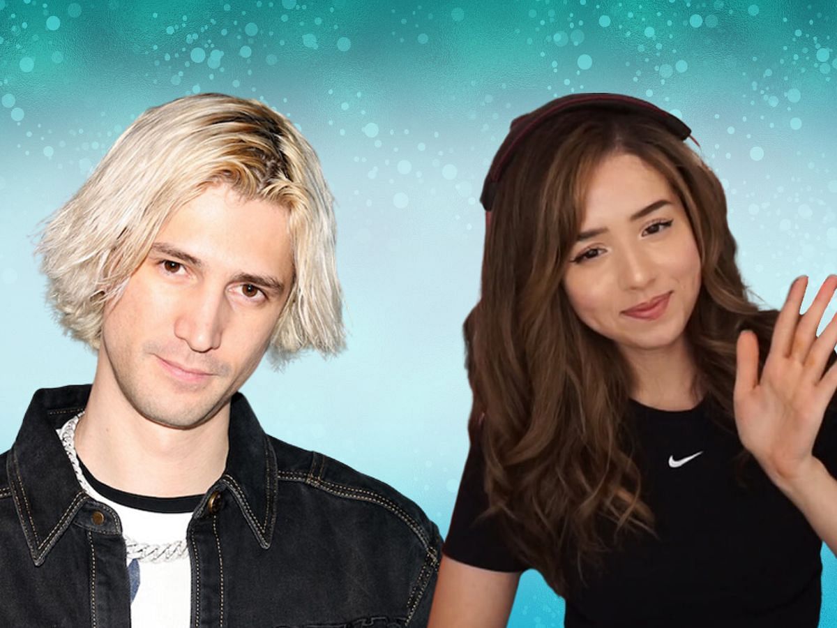 xQc and Pokimane exchange blows over their streams (Image via Sportskeeda)