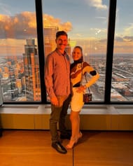 Dylan Cease with his girlfriend. Dylan Cease’s official Instagram account - @dylancease7