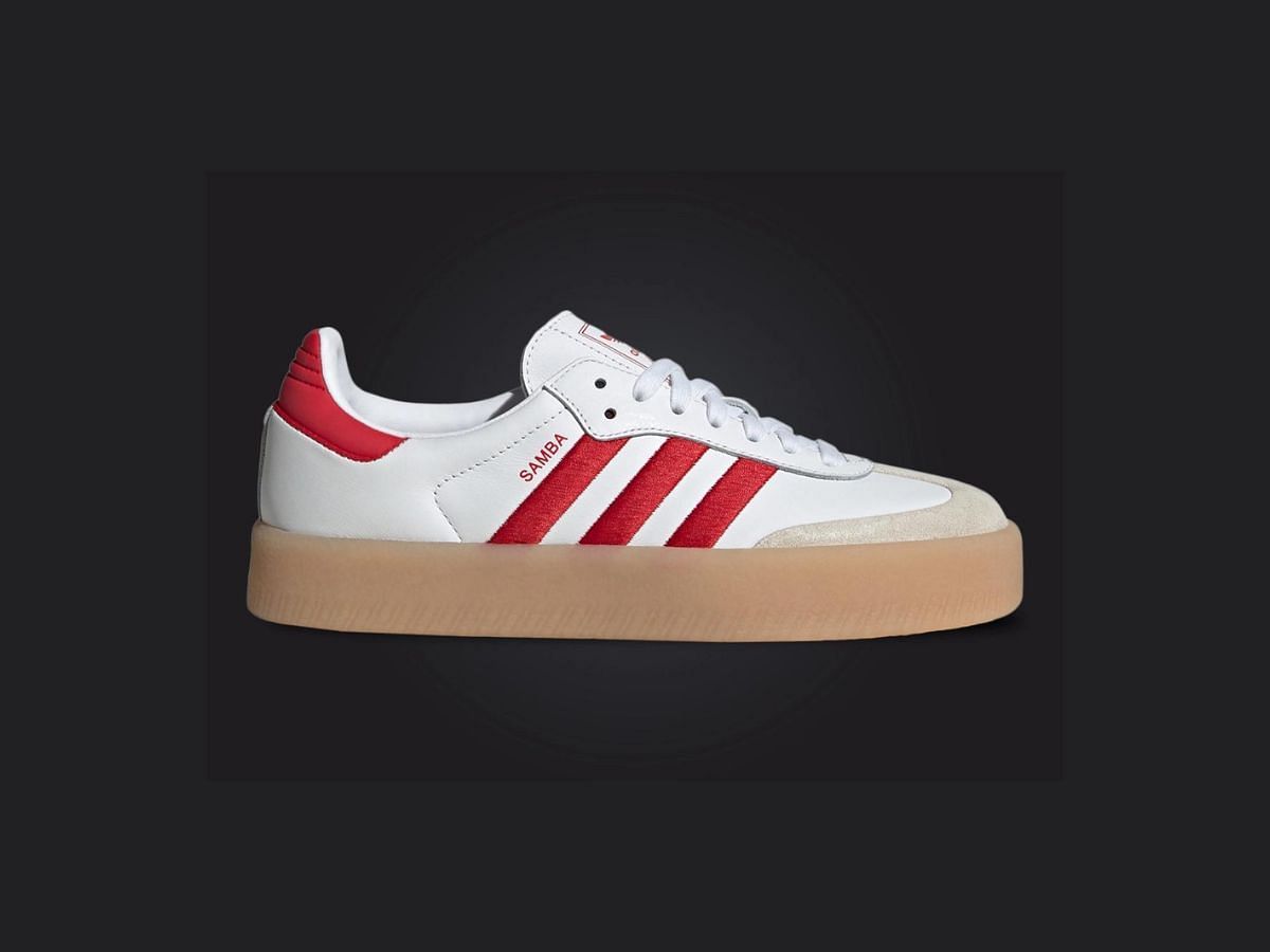 Samba 2.0 &#039;White Better Scarlet&#039; sneaker ( Image via Sole Retriever)