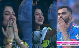 "You are truly God's child, Utterly grateful to him for blessing me with your love"- Anushka Sharma after Virat Kohli's historic 50th ODI century