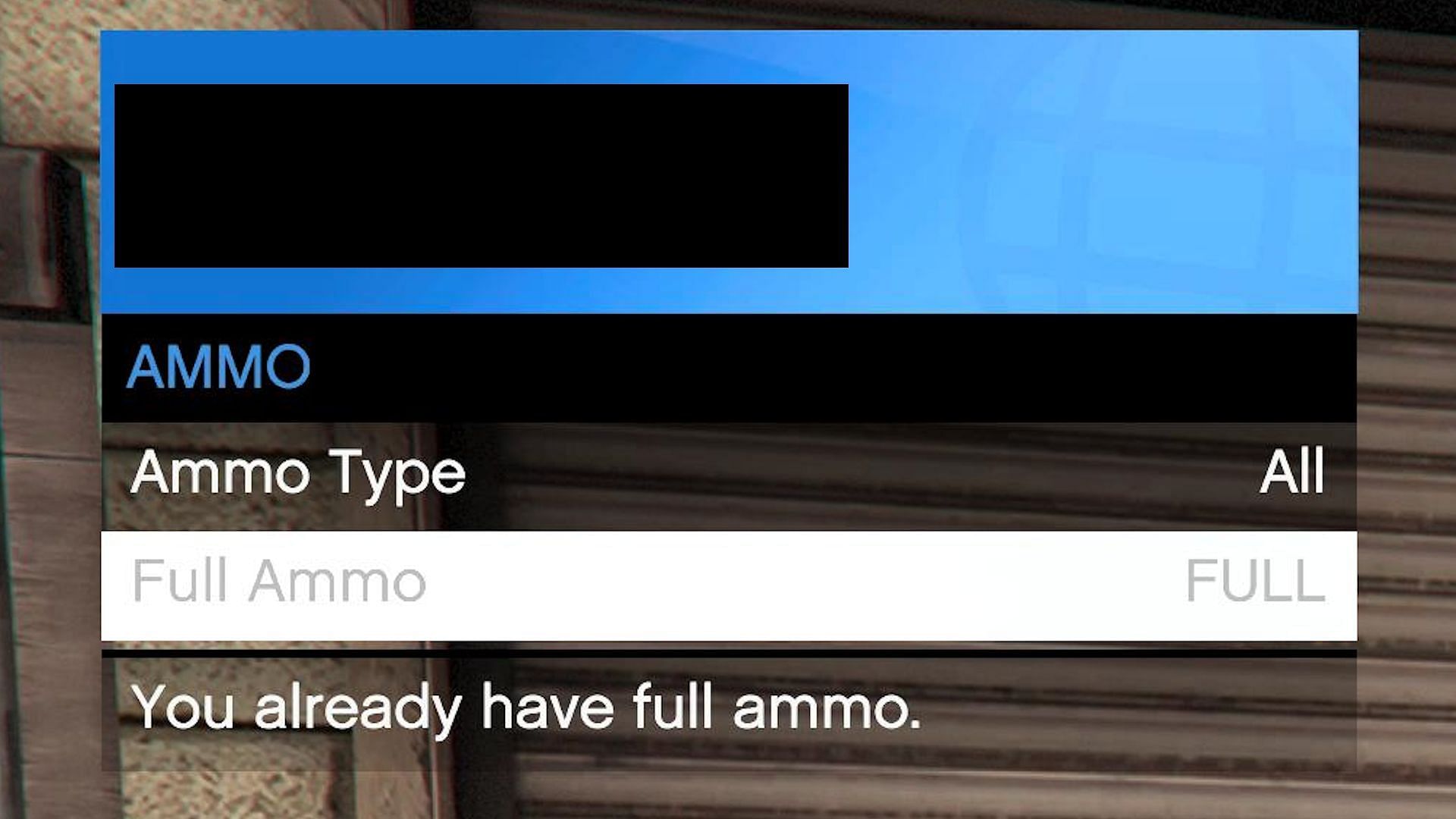 You don&#039;t need to go to Ammu-Nation to buy ammo (Image via Rockstar Games)