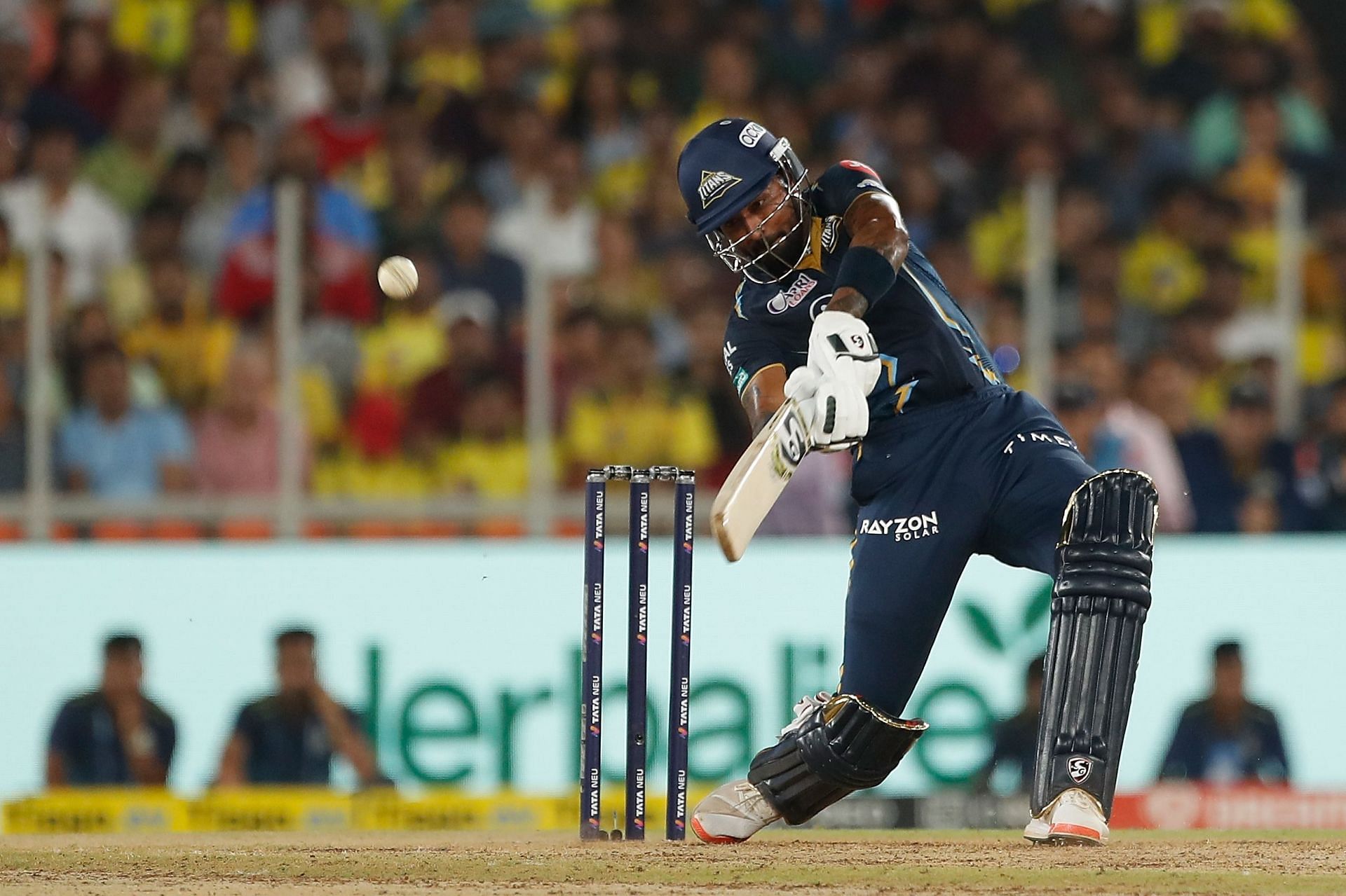 Hardik Pandya was a key batter for GT. (Pic: Getty Images)
