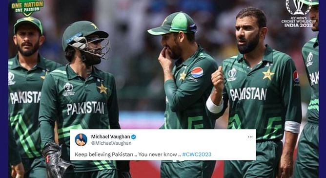 “Keep believing Pakistan” – Michael Vaughan takes an indirect dig at Men in Green ahead of 2023 World Cup game vs England