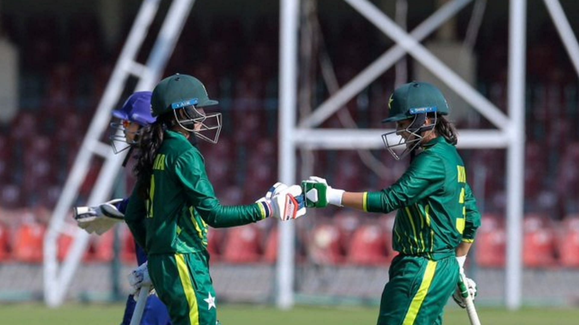 पाकिस्तान महिला टीम ने थाईलैंड का सीरीज में सफाया किया (PIC: PCB)