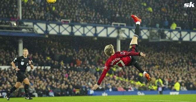 "I couldn’t believe I scored it to be honest" - Alejandro Garnacho reacts to his overhead kick goal in Manchester United's win over Everton