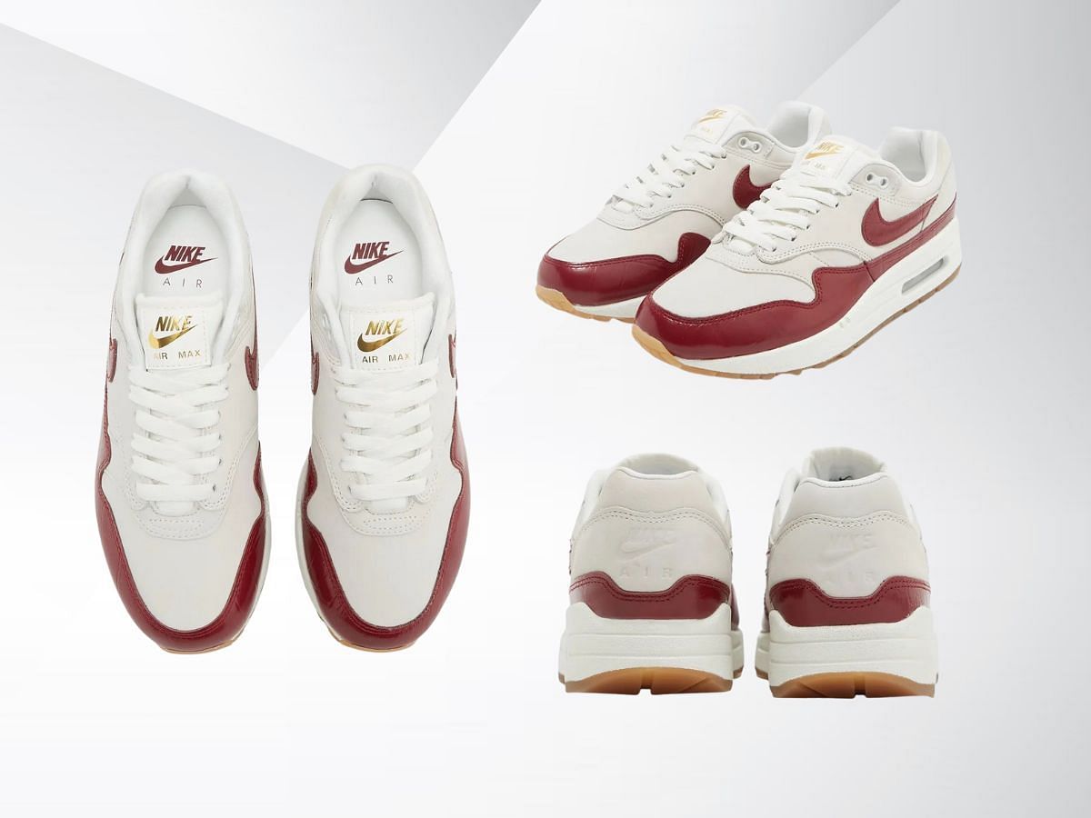 Here&#039;s another look at the upcoming Air Max 1 shoes (Image via JD Sports UK)