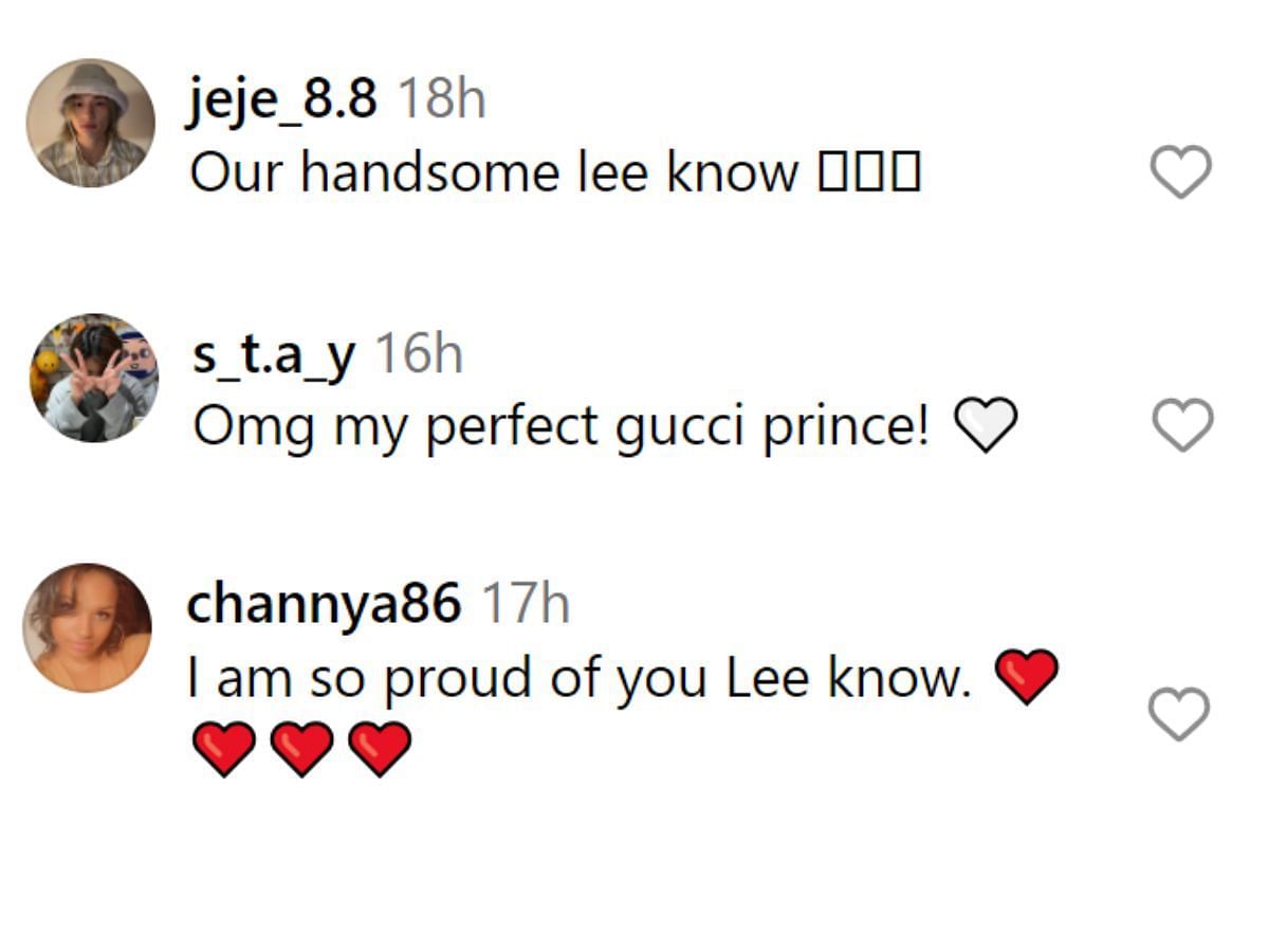 Fan comments (Image via @wkorea/Instagram)