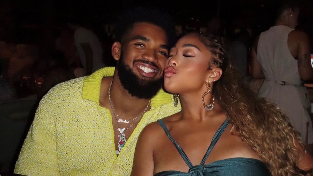 Karl-Anthony Towns and Jordyn Woods