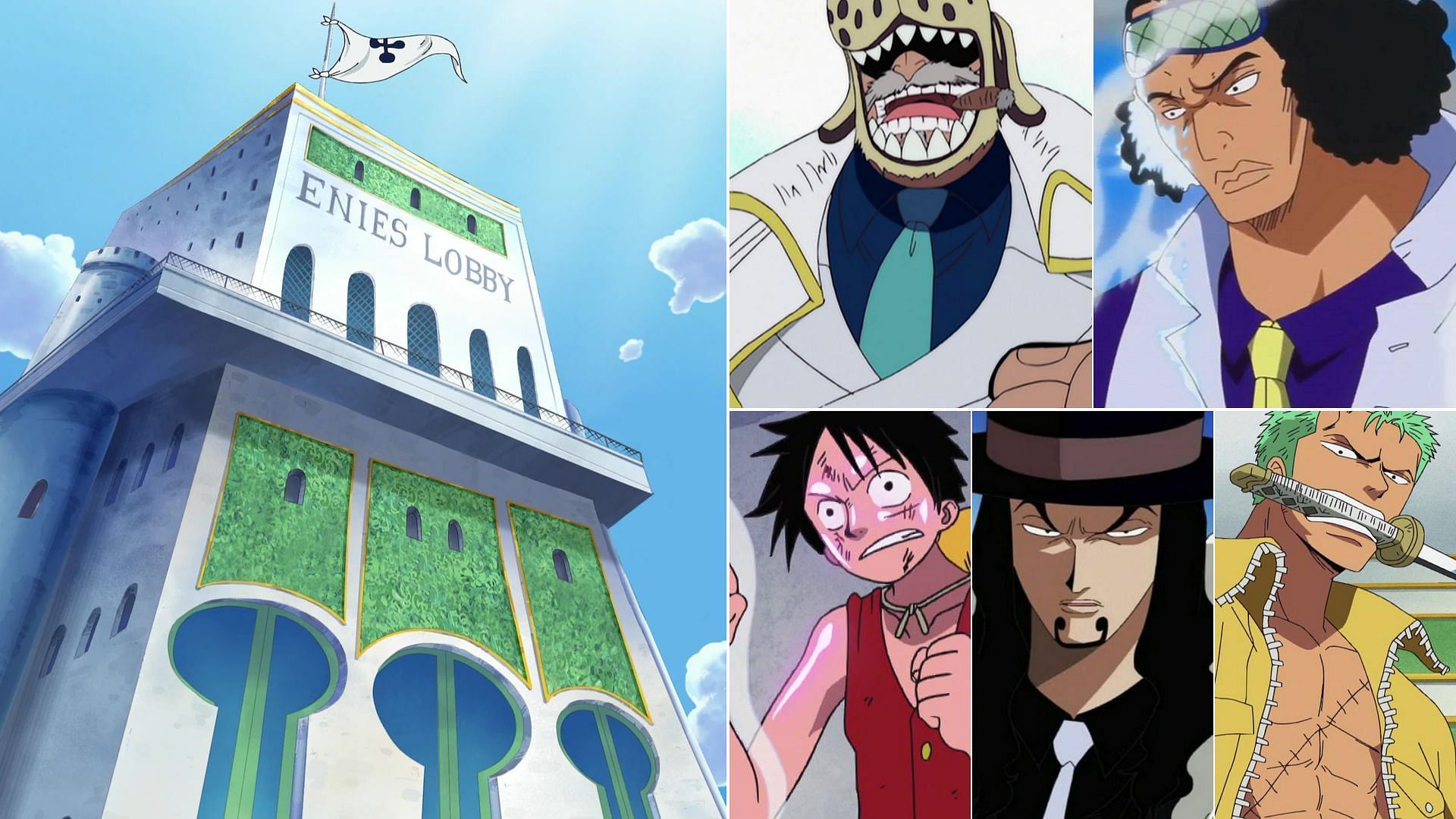 The five strongest One Piece characters in Enies Lobby Saga (Image via Toei Animation, One Piece)