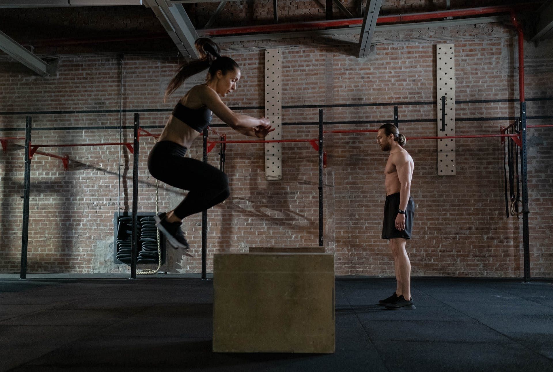 Bench jumps. (Image credits: Pexels/ Cottonro Studio)