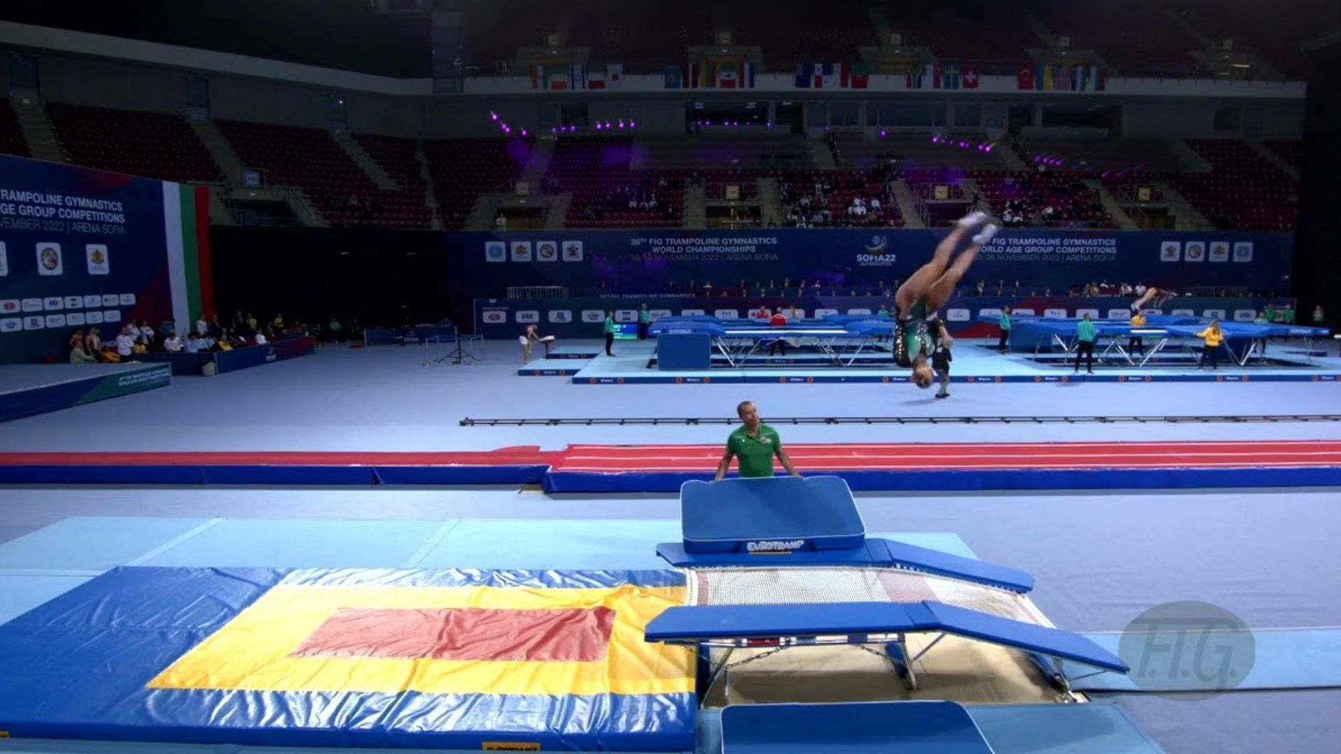 Image of a Trampoline and Tumbling Championships