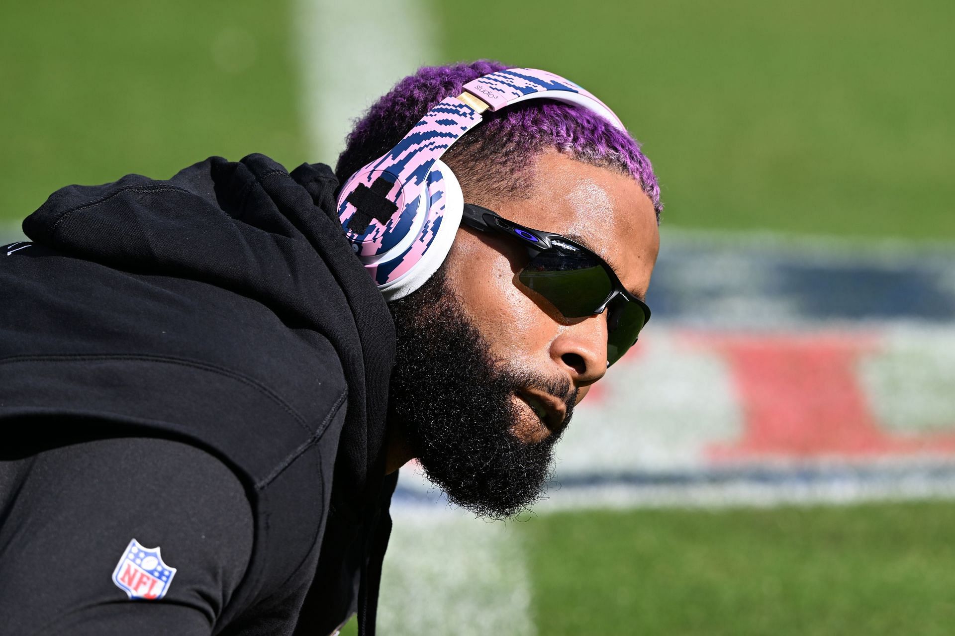 Odell Beckham Jr. at Detroit Lions vs. Baltimore Ravens