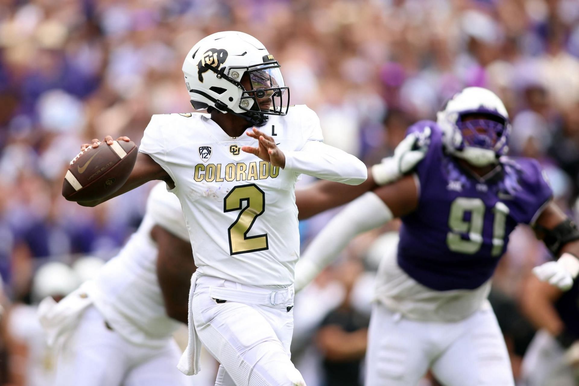 Colorado Buffaloes QB Shedeur Sanders