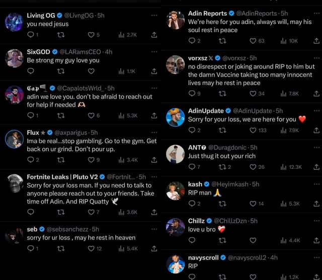 Who was Quatty? Everything about Adin Ross’ friend who reportedly