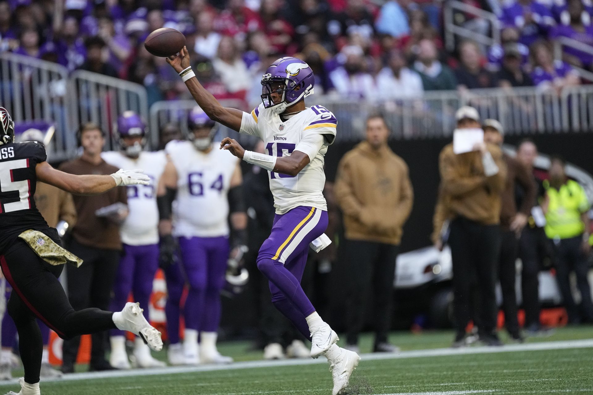 Minnesota Vikings quarterback Joshua Dobbs