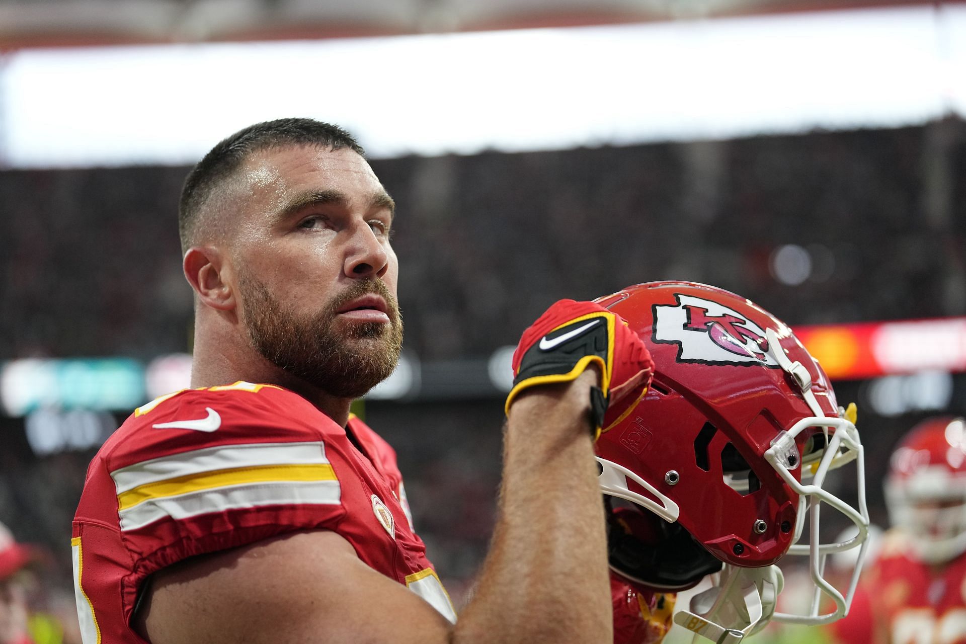 Travis Kelce watched Taylor Swift&#039;s show