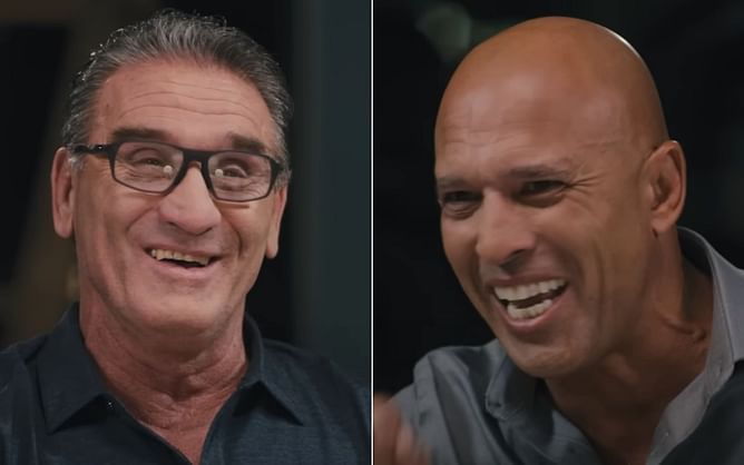 "Built like the Greek God" - UFC Hall of Famers Royce Gracie and Ken Shamrock share hilarious first impressions of each other