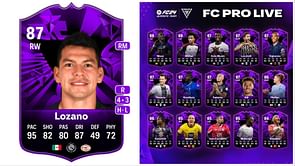 EA FC 24 FC Pro Live Hirving Lozano SBC: How to complete, expected costs, and more
