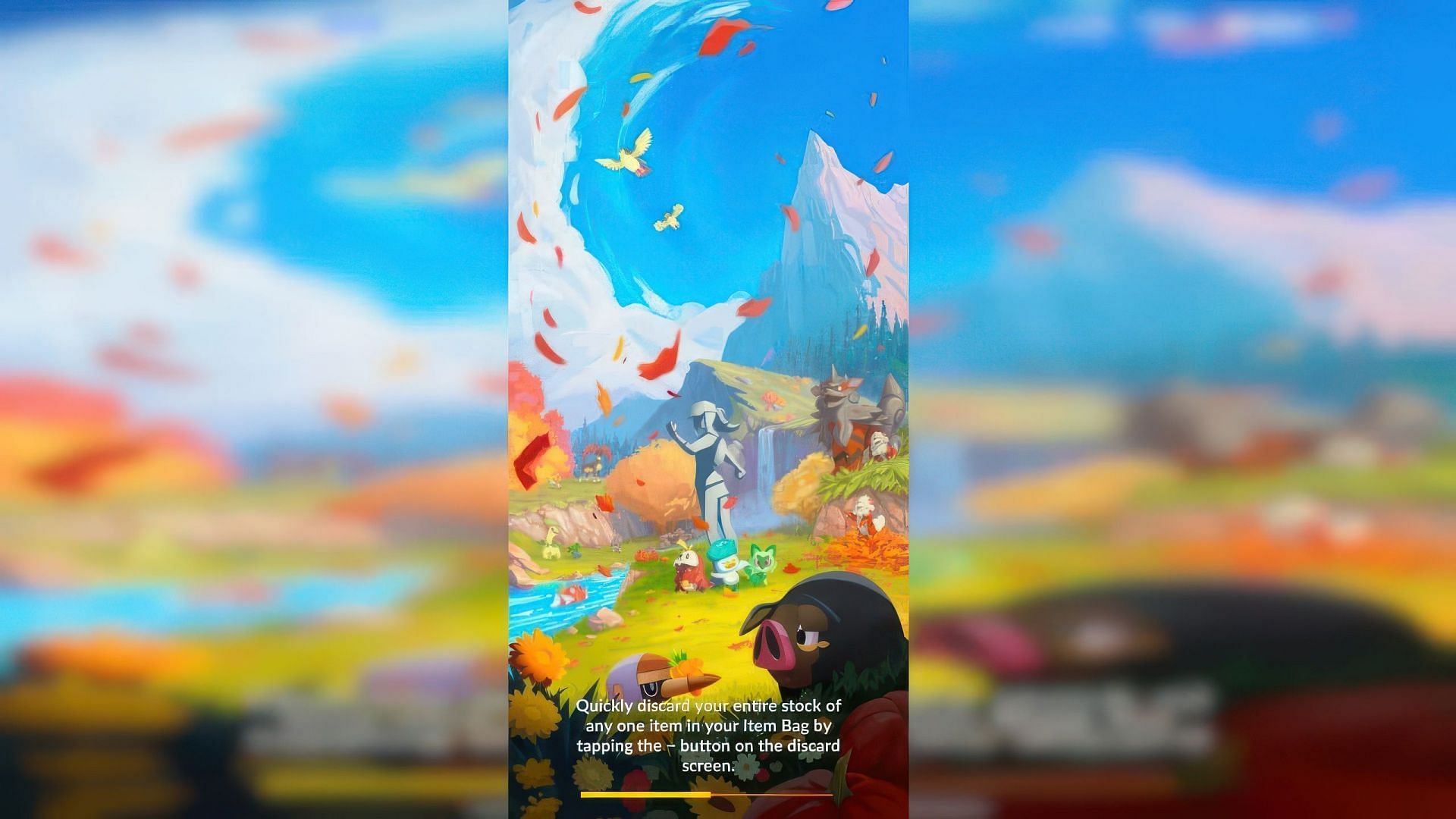 Pokemon GO loading screen (Image via The Pokemon Company)