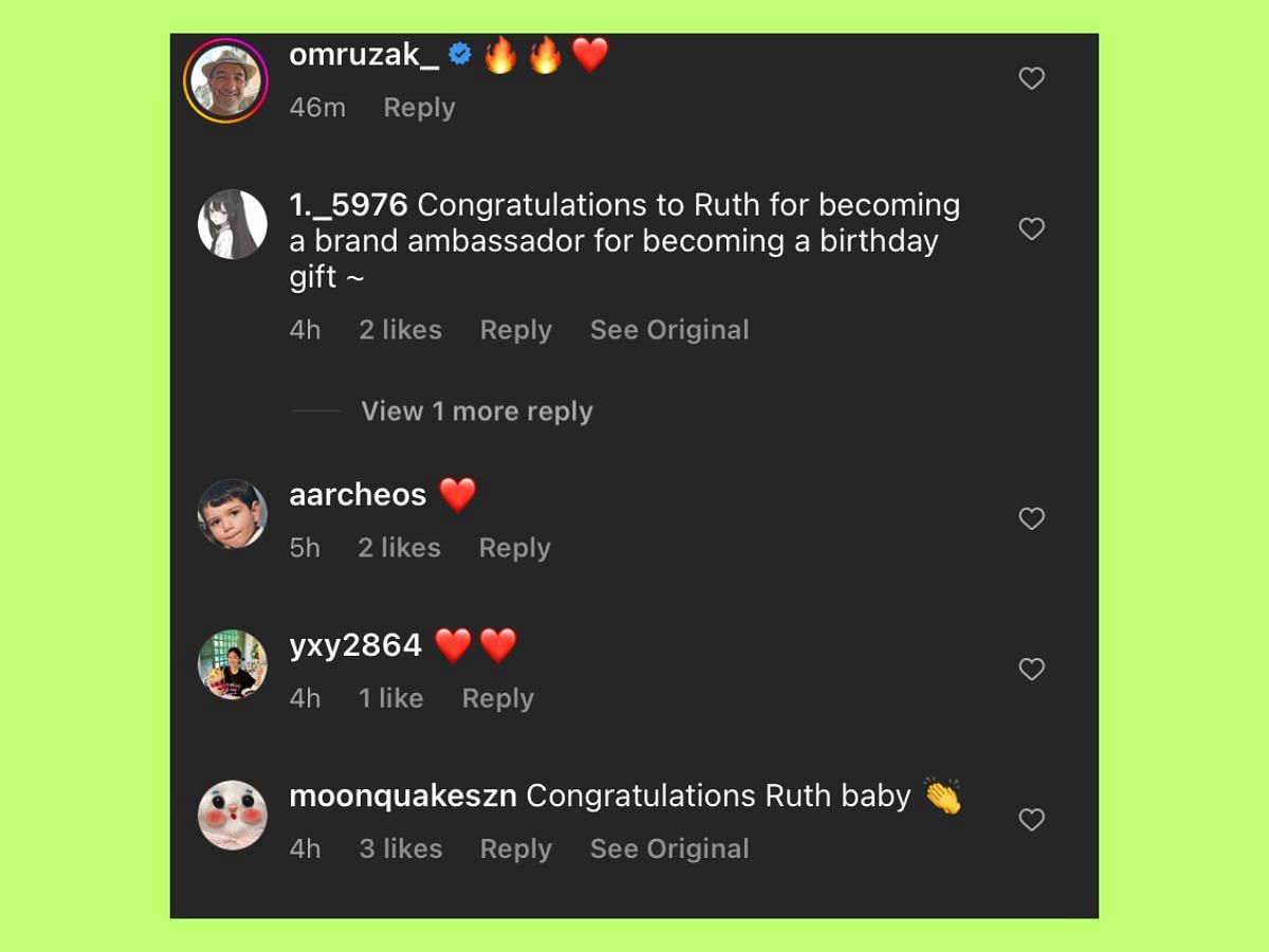 Rosy&#039;s fans pour their love in the form of birthday wishes and congratulatory messages (Image via Instagram/ @donatella_versace)